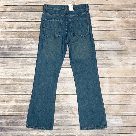 Childrens Place Bootcut Medium Wash Dark Jupiter Jeans NWT 12 Adjustable Waist - Picture 4 of 10